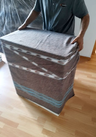 empaquetado de muebles para muzandas en vilanova